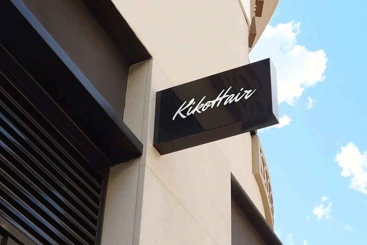 Panneau de boutique KikoHair