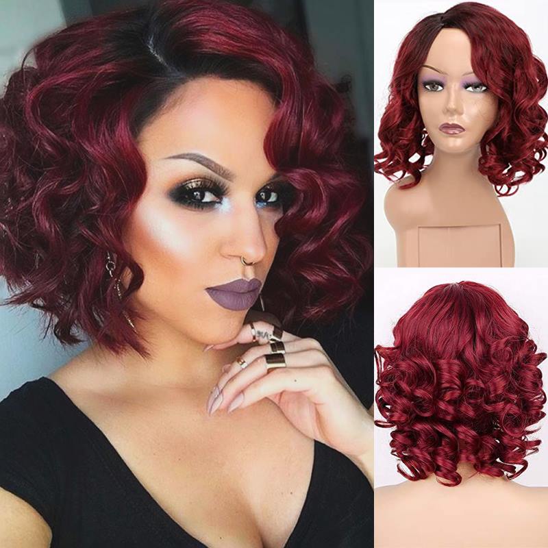 Perruques Courtes Bordeaux