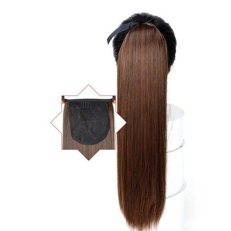 Queue de Cheval Droite Châtain