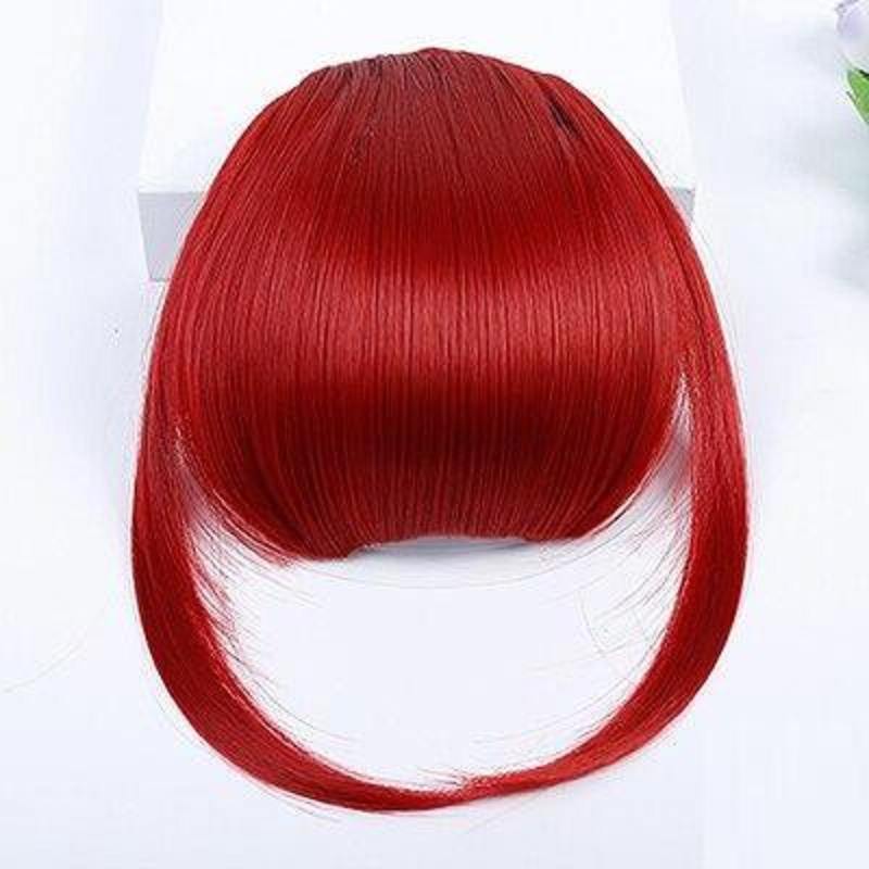 Coupe au Carré Droit Rouge Éclatant