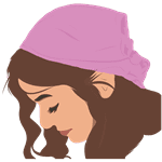 Foulard placé en intégralité